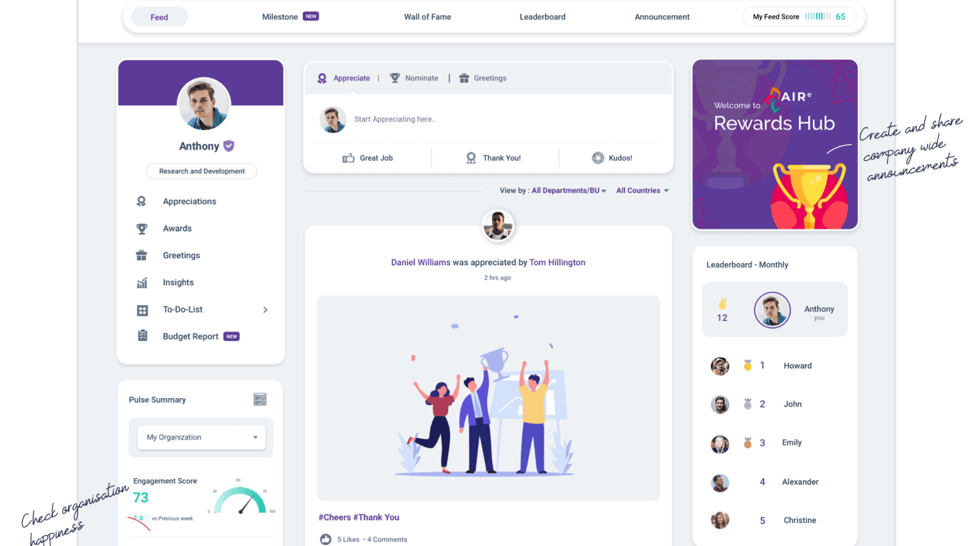 Vantage Circle platform