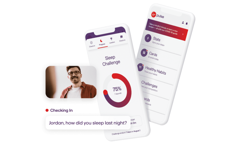 Virgin Pulse interface