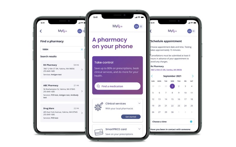 Transcarent interface