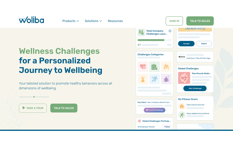 Woliba - Plateforme de bien-être complète