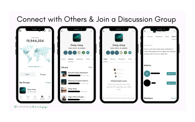 Insight Timer app interface