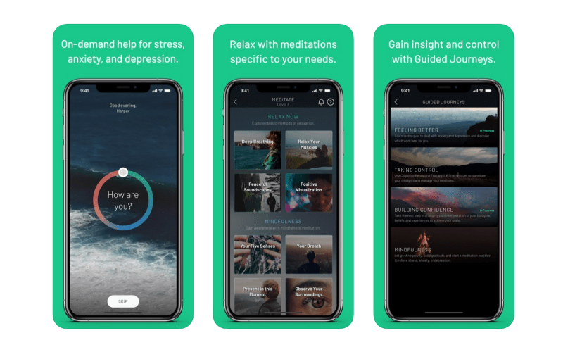 Sanvello app interface