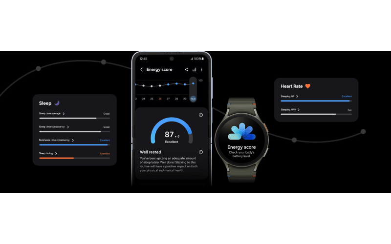 Samsung Galaxy Watch 7 step tracker