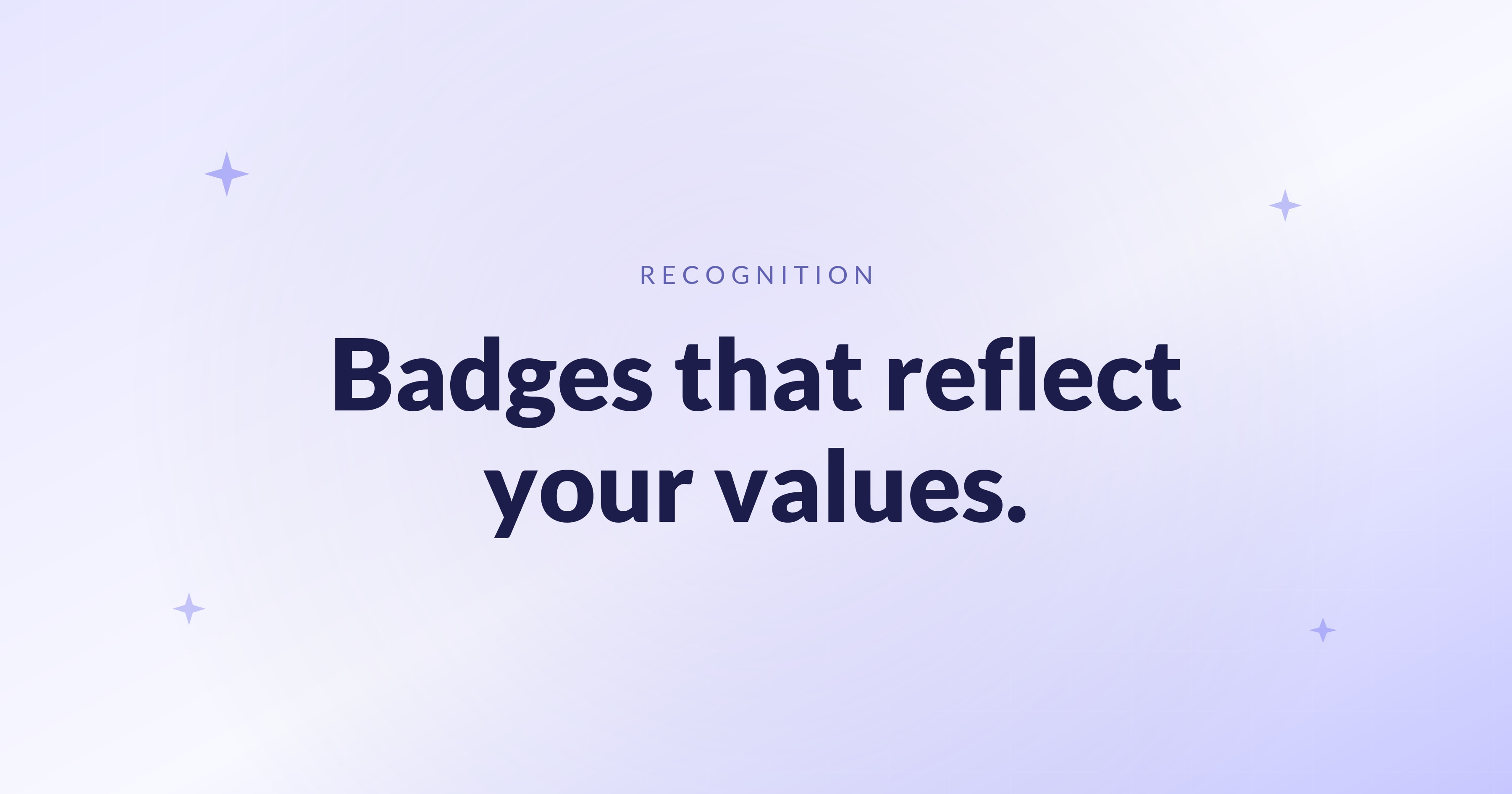 Value-Based Profile Badges