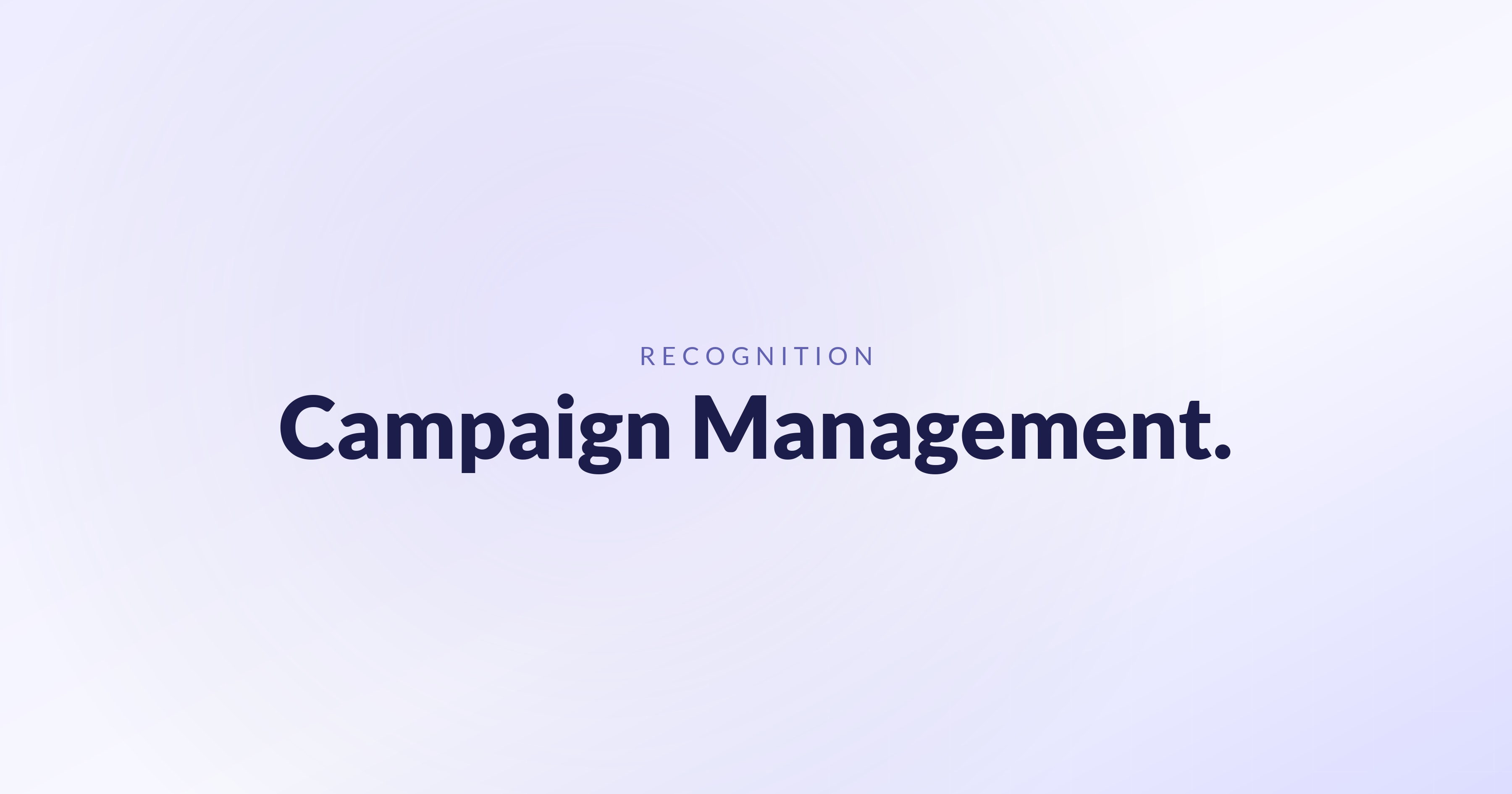 Campaign Management