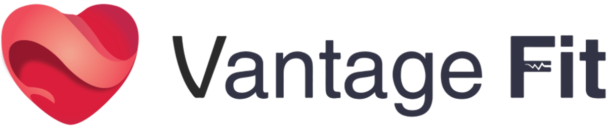 Vantage Fit Red Logo w/White BG