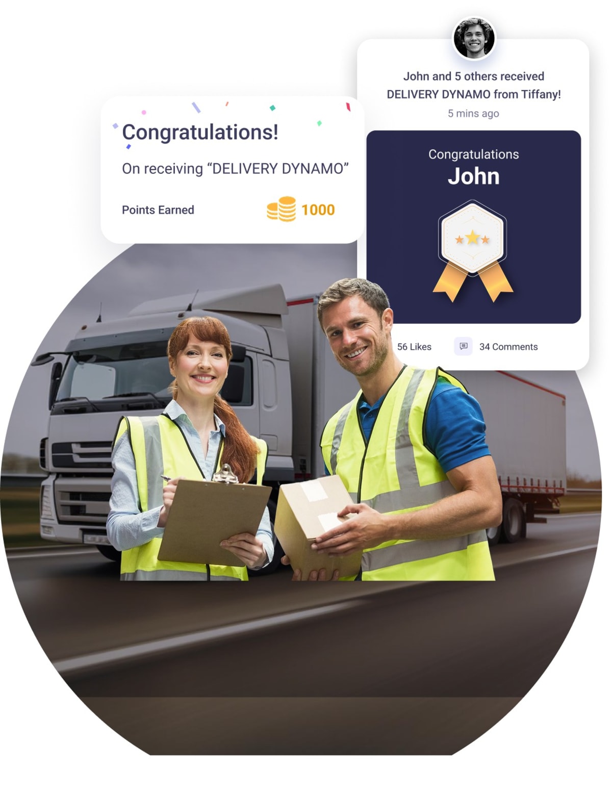 Logistics workforce recognition