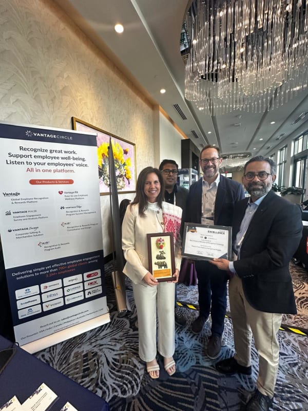 Award ceremony at Brandon Hall HCM Excellence 26 Gala